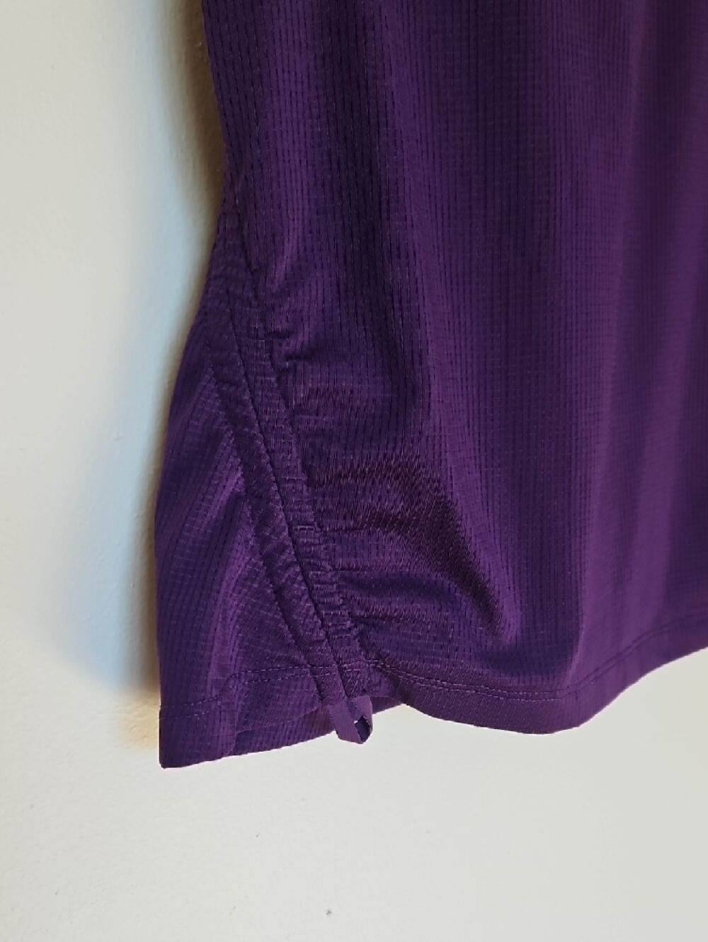Fabletics L Dark Purple Racerback Tank Top - Picture 3 of 6